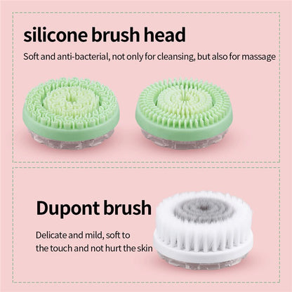 3-in-1 Electric Facial Cleansing Brush